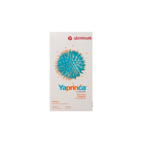 YAPRINCA 2MG INYECT. GLENMARK (LINEZOLID)